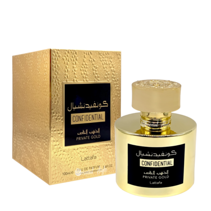 Confidential Private Gold Lattafa - AK Parfumerie | parfum dakar