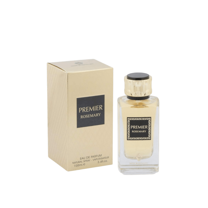 Premier Rosemary - Miss Rosemary est un parfum frais et sophistiqué, mêlant des notes de citron, romarin et bois de santal pour une élégance naturelle et moderne.