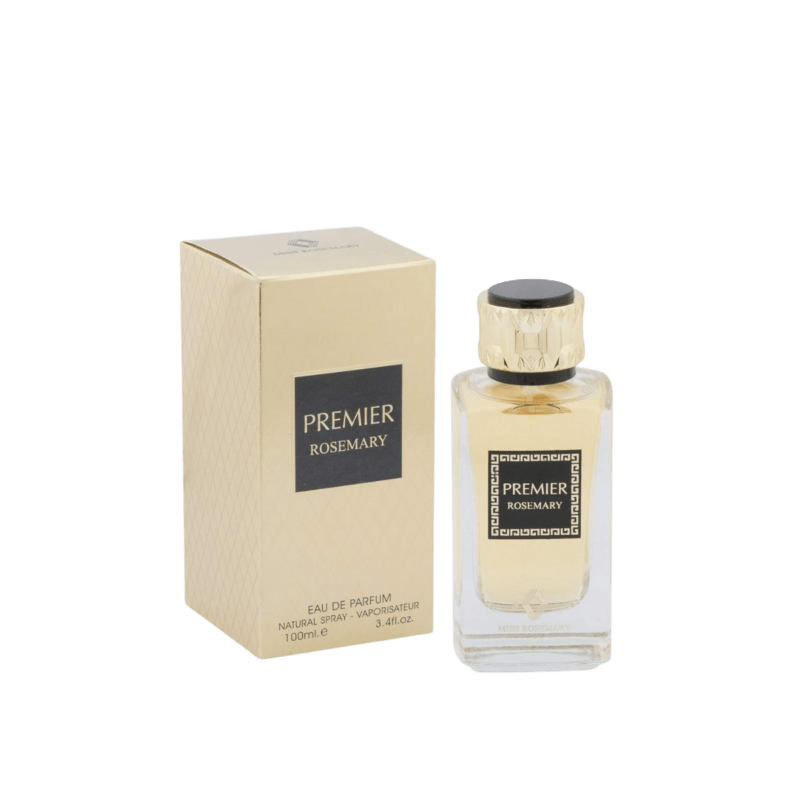 Premier Rosemary - Miss Rosemary est un parfum frais et sophistiqué, mêlant des notes de citron, romarin et bois de santal pour une élégance naturelle et moderne.